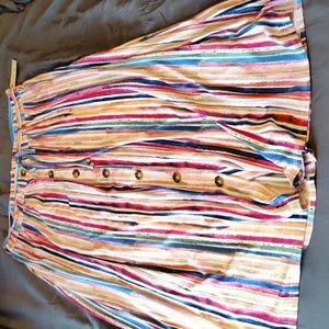 Terra and sky long skirt NWT size 1X